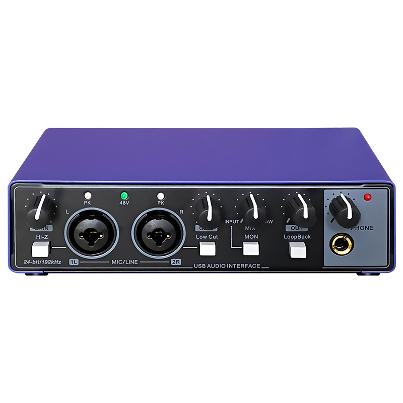 Audio Music Production - Interfaccia Audio USB MD22 con Loopback
