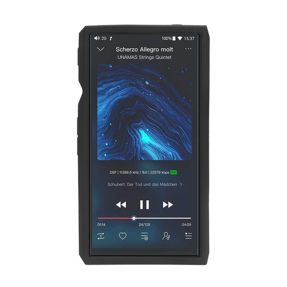 Audio Music Play - Custodia protettiva in Silicone morbido custodia