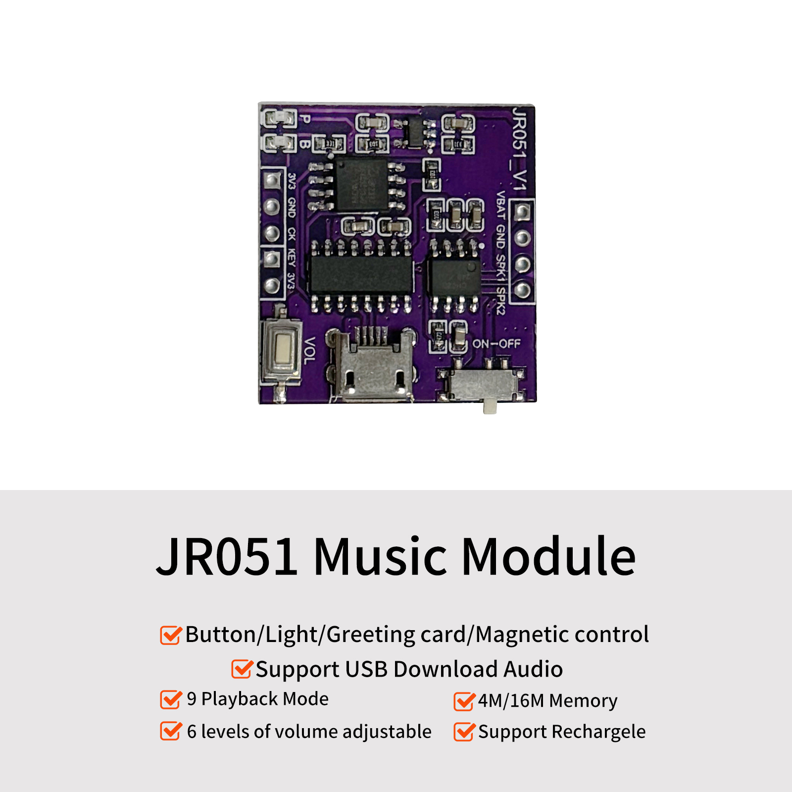 Audio Music Download Free - Modulo audio musicale Download USB amplificatore