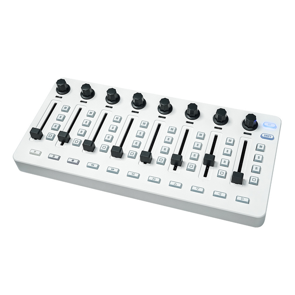 Audio Music Production - Controller MIDI Mixer, 8 Encoder, Controllo