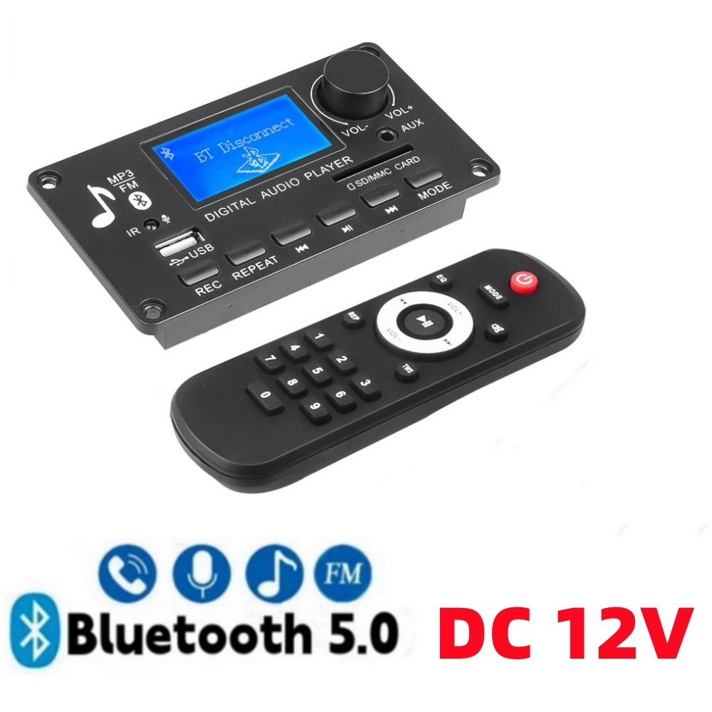 Audio Music Volume - Scheda di decodifica MP3 vivavoce Bluetooth