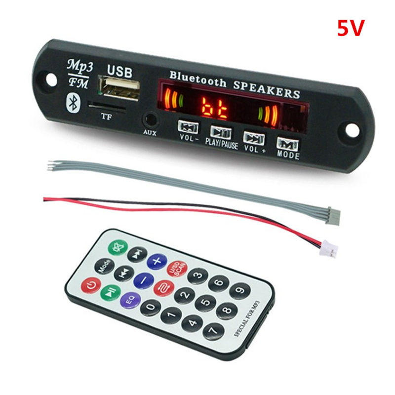 Audio Music Play - Wireless Bluetooth 5.0 5V scheda MP3