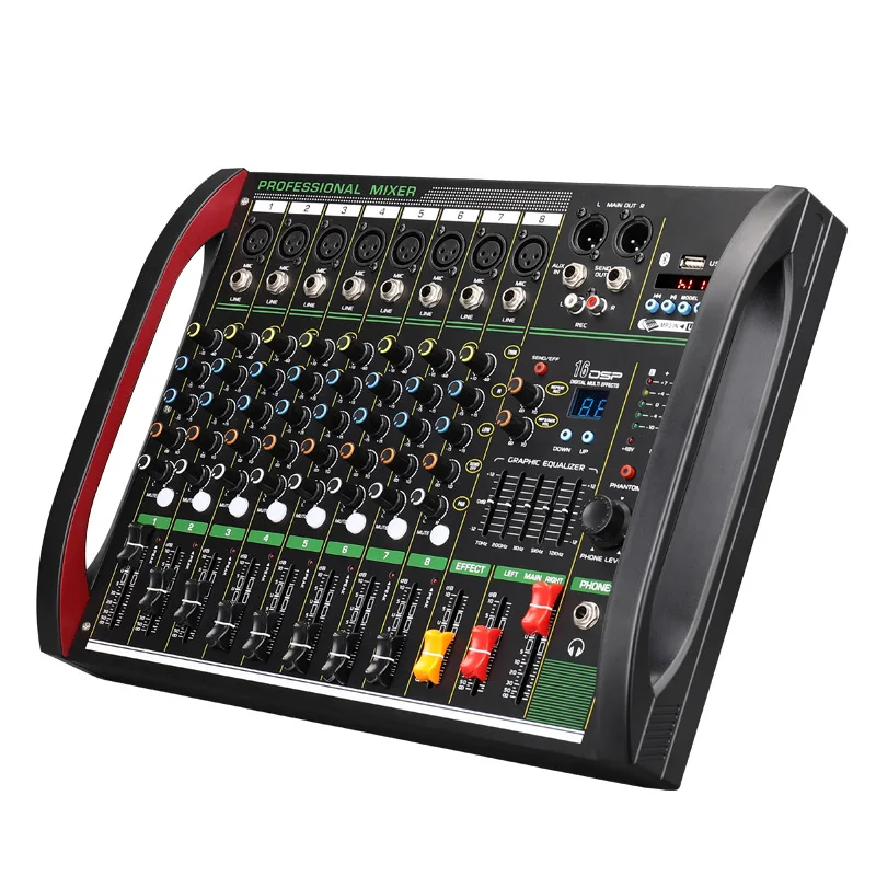 Audio Mixer 4 Channel - 4 / 8 canali mixer DSP