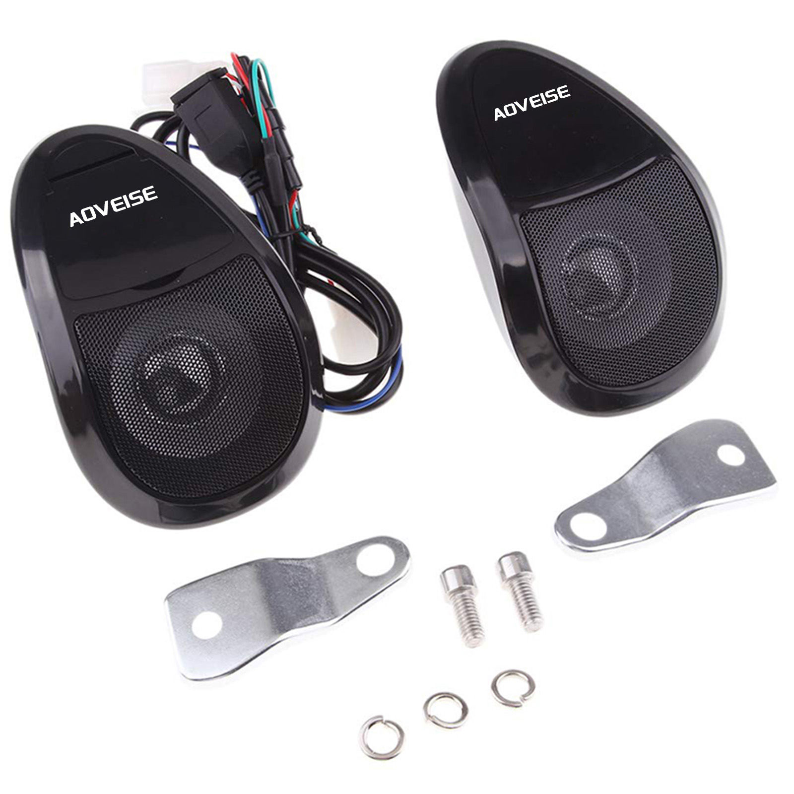 Audio Music Play - Altoparlante Bluetooth Impermeabile per Moto, Lettore