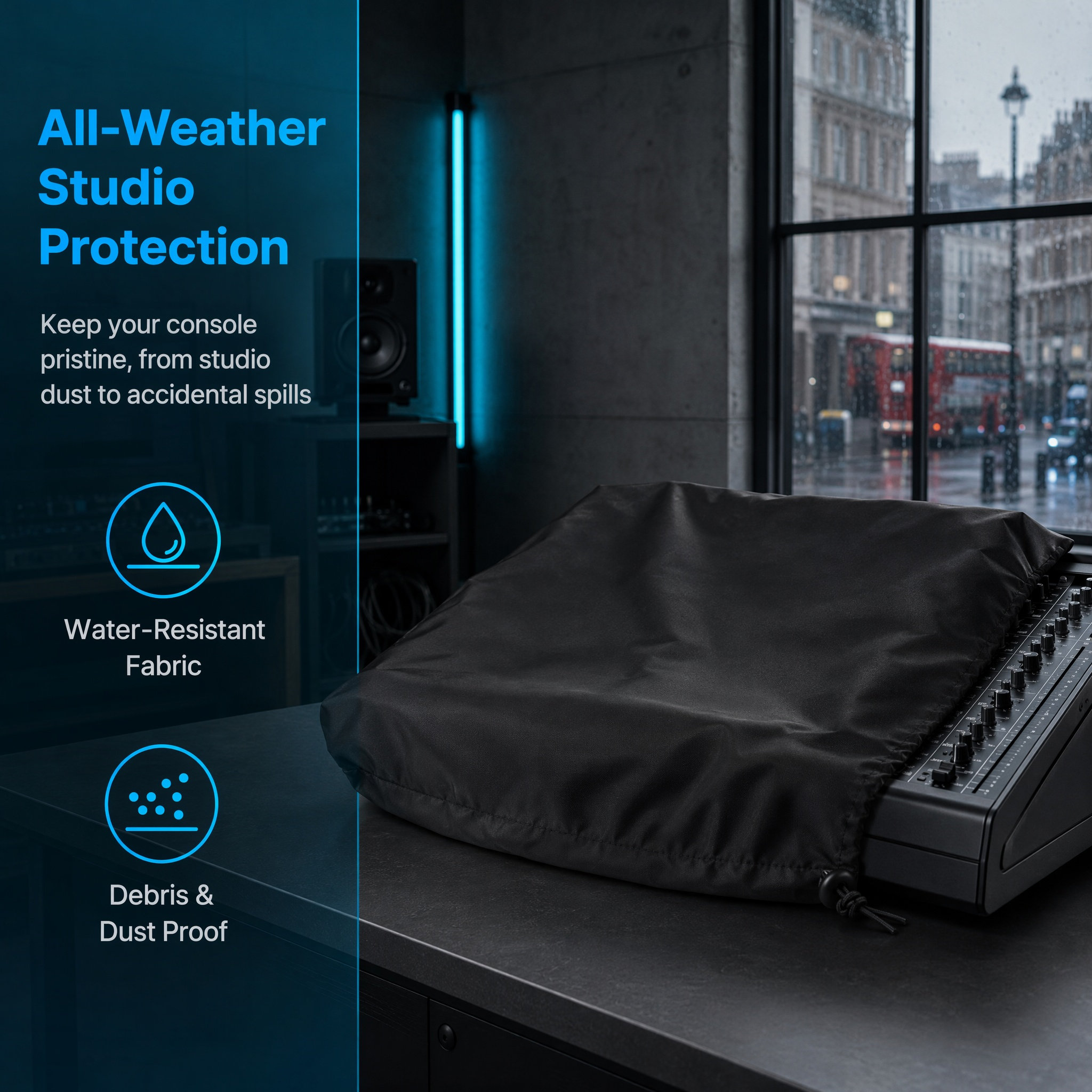 Audio Music Cover - Copertura Protettiva per Mixer Audio, Custodia