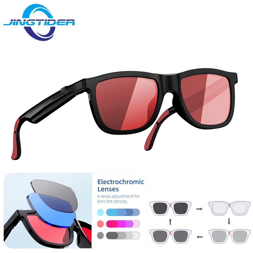 Audio Music Bluetooth - Occhiali Audio Intelligenti Elettrocromici G60 con