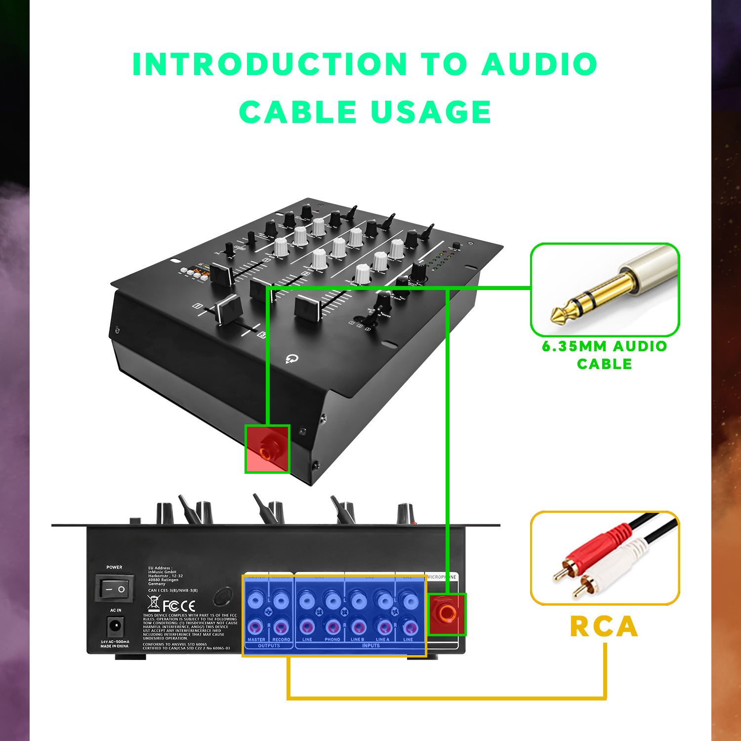 Mixer DJ a 4 Canali, Console d - Audio Mixer 4 Channel recensione e prezzo