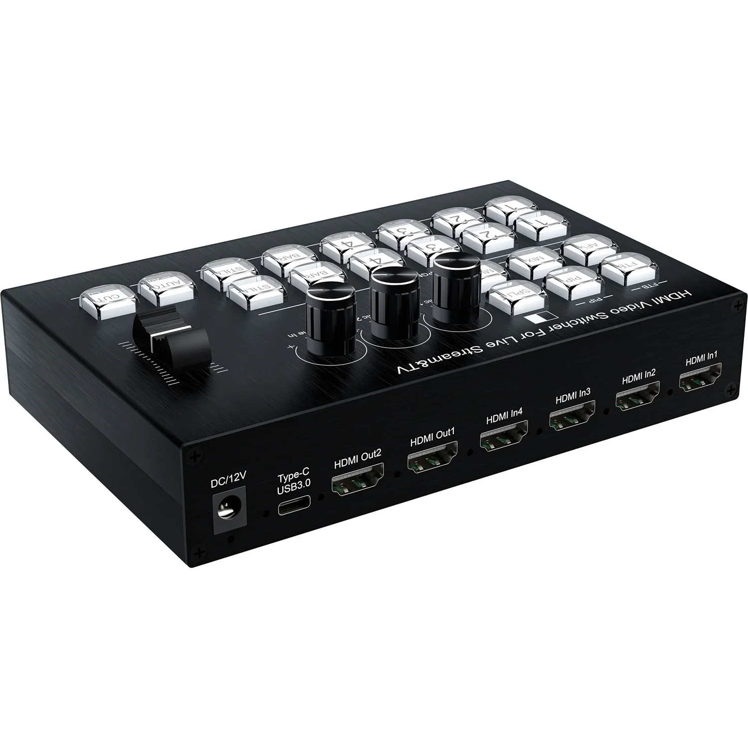 Mixer Video HDMI 1080P a 4 Can - Audio Mixer 4 Channel recensione e prezzo
