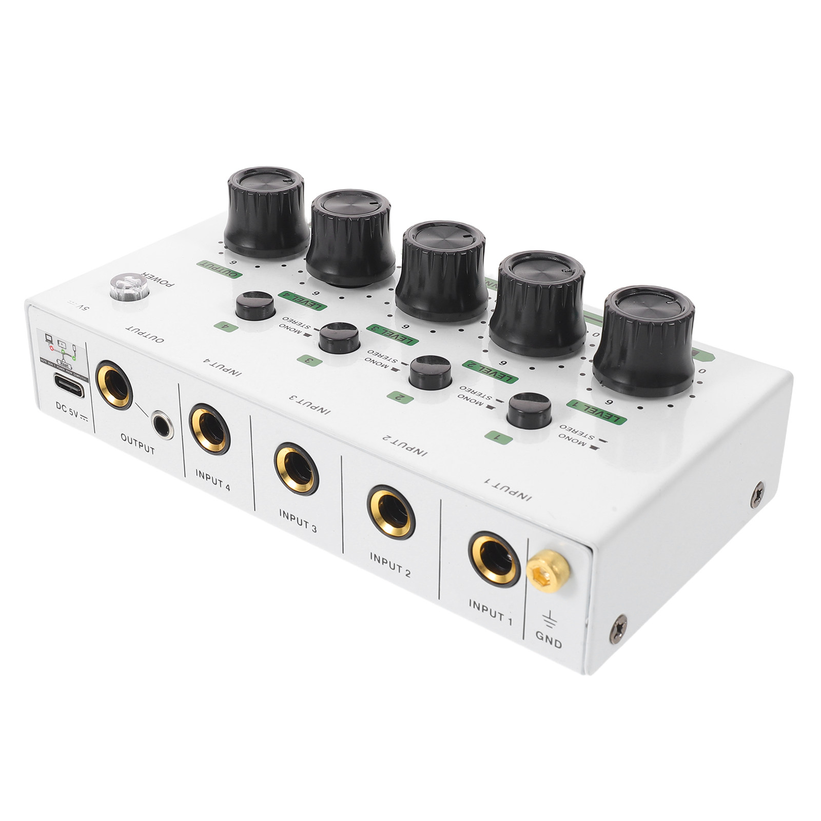 Mixer Audio Compatto a 4 Canal - Audio Mixer 4 Channel recensione e prezzo