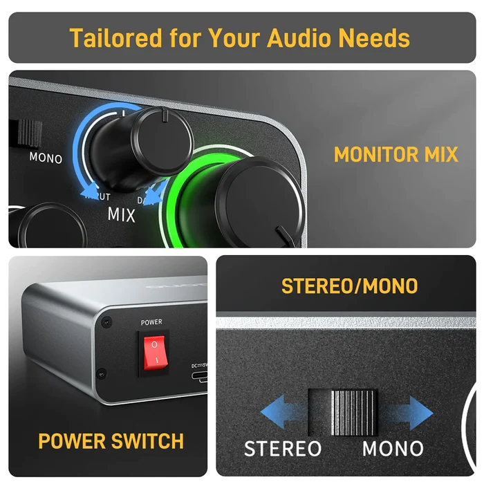 MAONO PS22 Interfaccia Audio P - Audio Music Production recensione e prezzo
