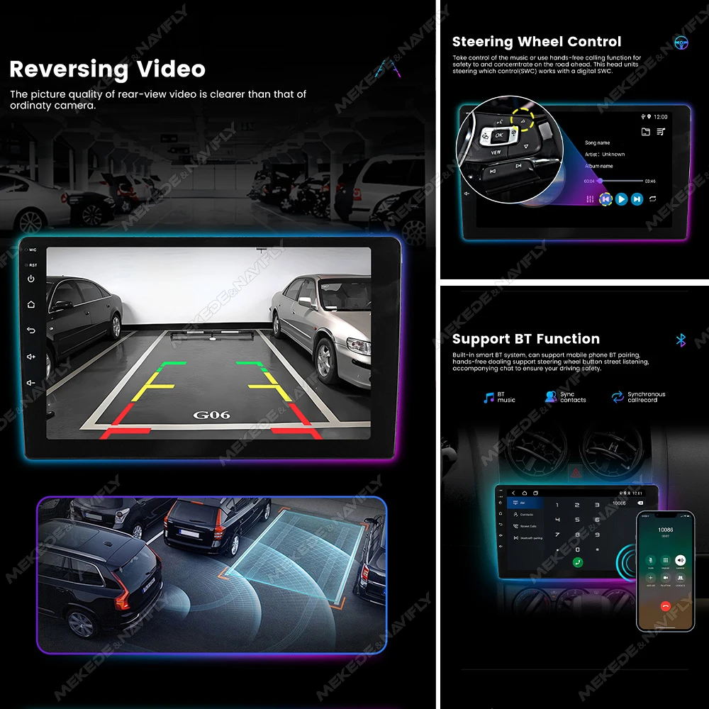 MEKEDE 2 Din Carplay Wireless  - Audio Music Play recensione e prezzo