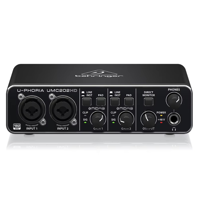 Behringer U-Phoria Studio Pro: - Audio Music Recording recensione e prezzo
