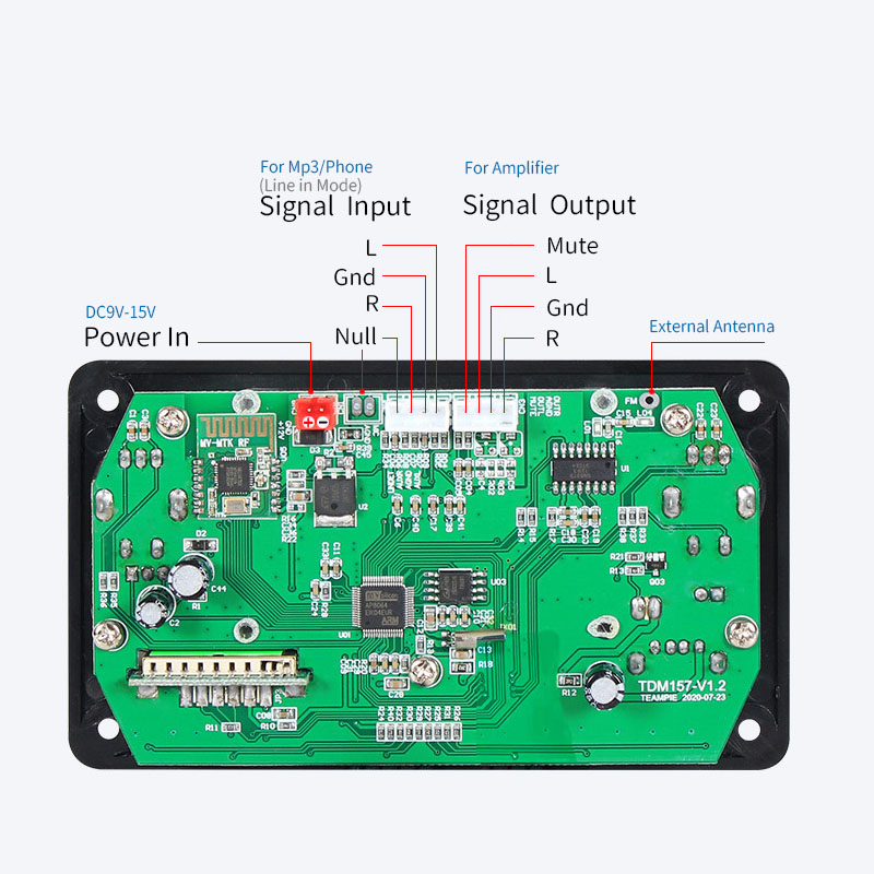 Modulo lettore LCD UNISIANO MP - Audio Music Play recensione e prezzo