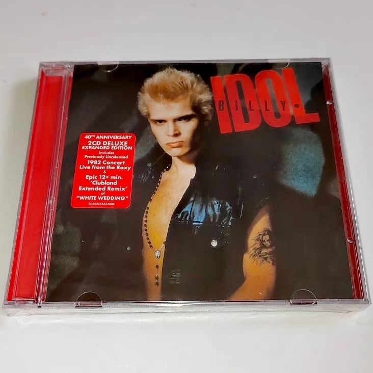 Rock Billy Idol Music CD Billy - Audio Music Recording recensione e prezzo