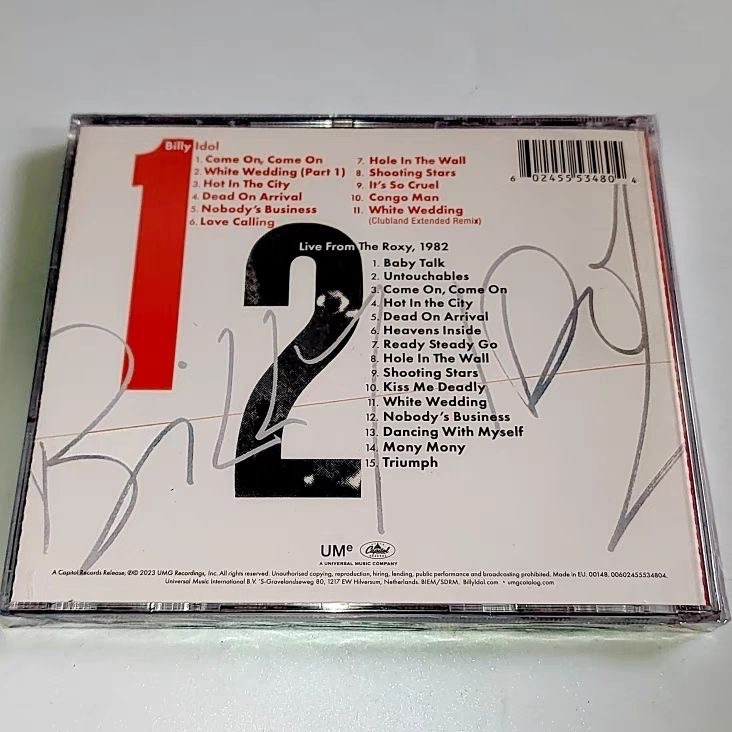 Rock Billy Idol Music CD Billy - Audio Music Recording recensione e prezzo