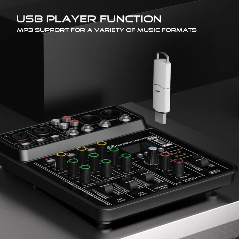 Mixer Audio con Interfaccia Bl - Audio Mixer 4 Channel recensione e prezzo