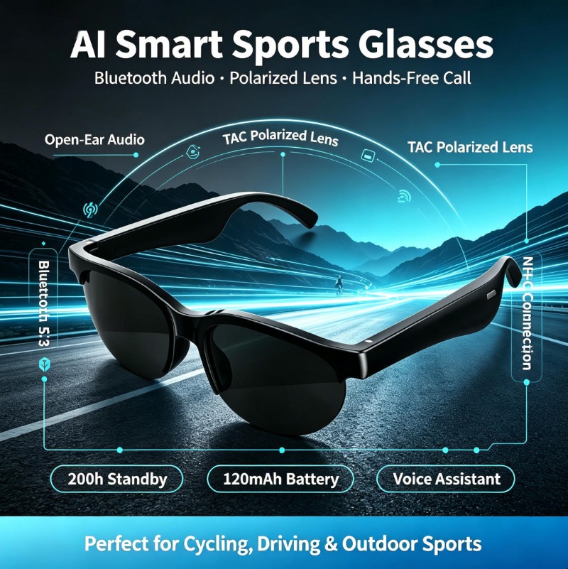 Occhiali Sportivi Intelligenti - Audio Musically recensione e prezzo