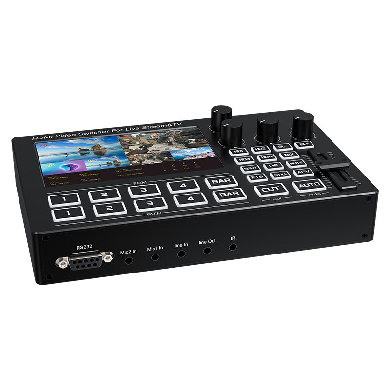 Mixer Video HDMI a 4 Canali 10 - Audio Mixer 4 Channel recensione e prezzo