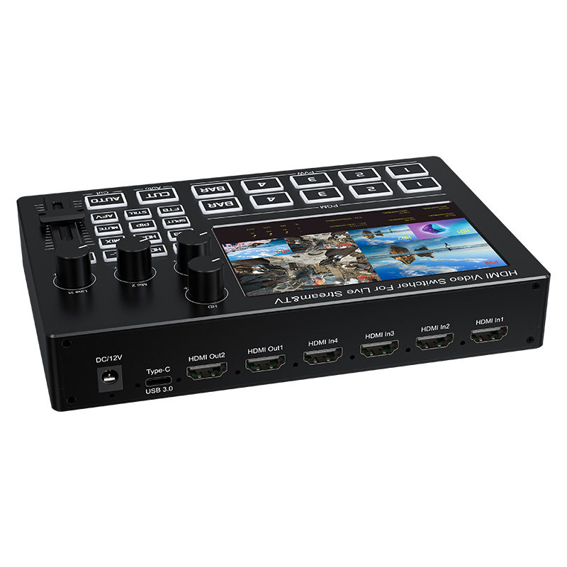 Mixer Video HDMI a 4 Canali 10 - Audio Mixer 4 Channel recensione e prezzo