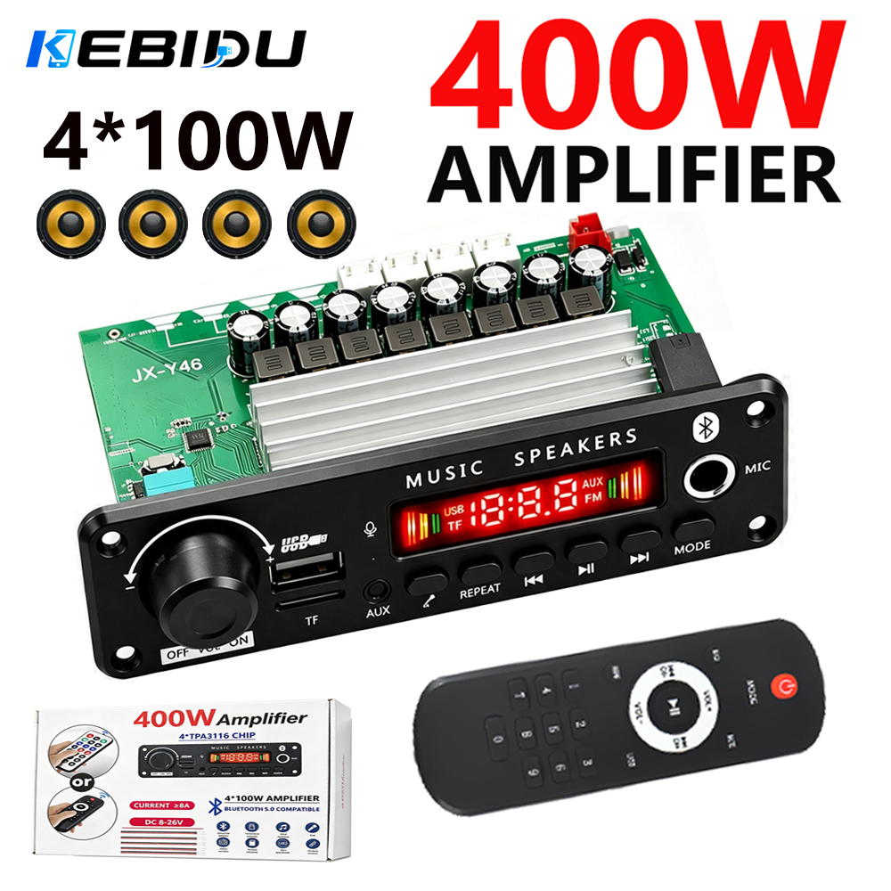 KEBIDU Amplificatore 400W per  - Audio Music Volume recensione e prezzo