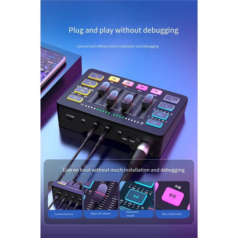 2026 New-SC3 Mixer Audio per G - Audio Mixer 4 Channel recensione e prezzo