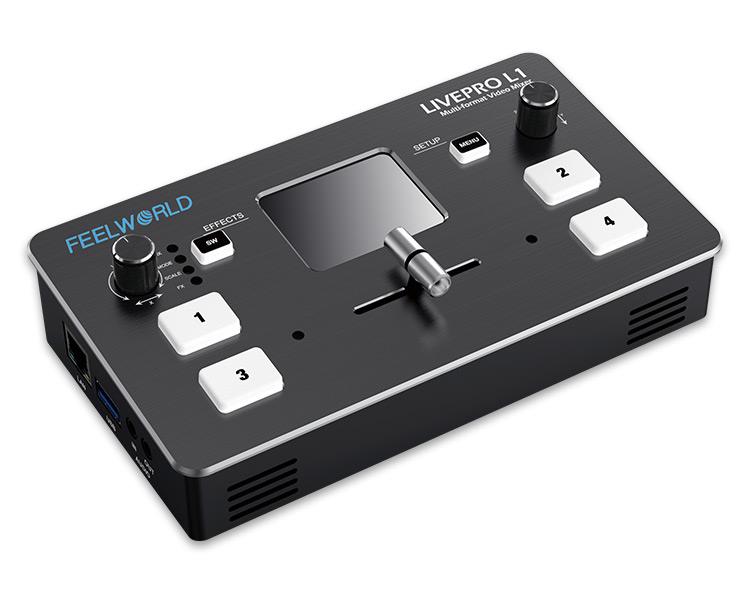 FEELWORLD LIVEPRO L1 4 ingress - Audio Mixer 4 Channel recensione e prezzo