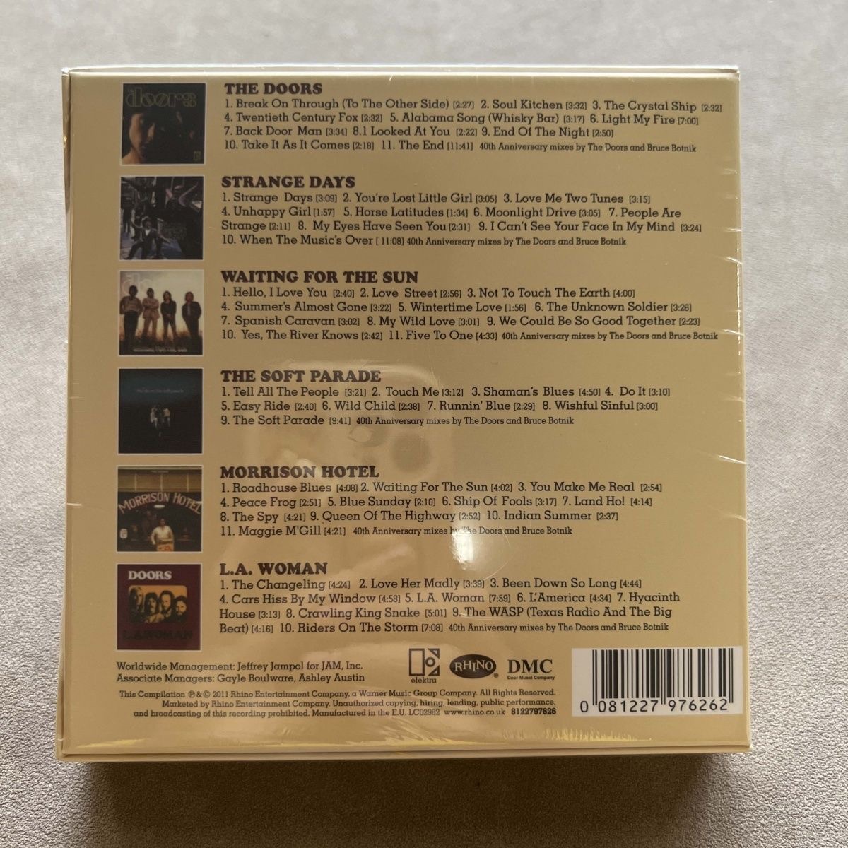 Rock band The Doors Jim Morris - Audio Music Recording recensione e prezzo