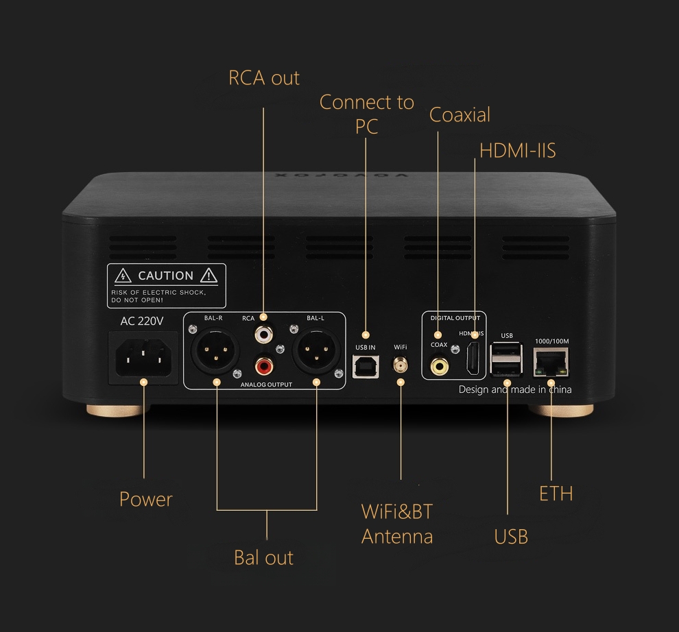 VOVOFOX-HiFi AP05S Lettore Mus - Audio Music Play recensione e prezzo
