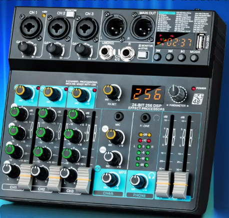 Mixer Audio Bluetooth a 4 Cana - Audio Mixer 4 Channel recensione e prezzo