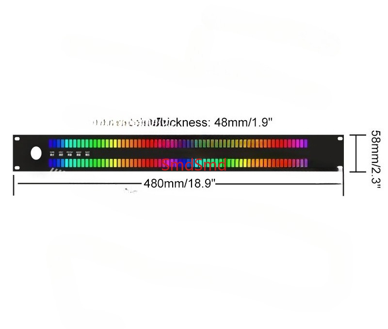 Display LED a 128 Luci con Spe - Audio Music Visualizer recensione e prezzo